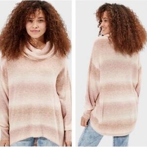 American Eagle Oversized Turtleneck Sweater